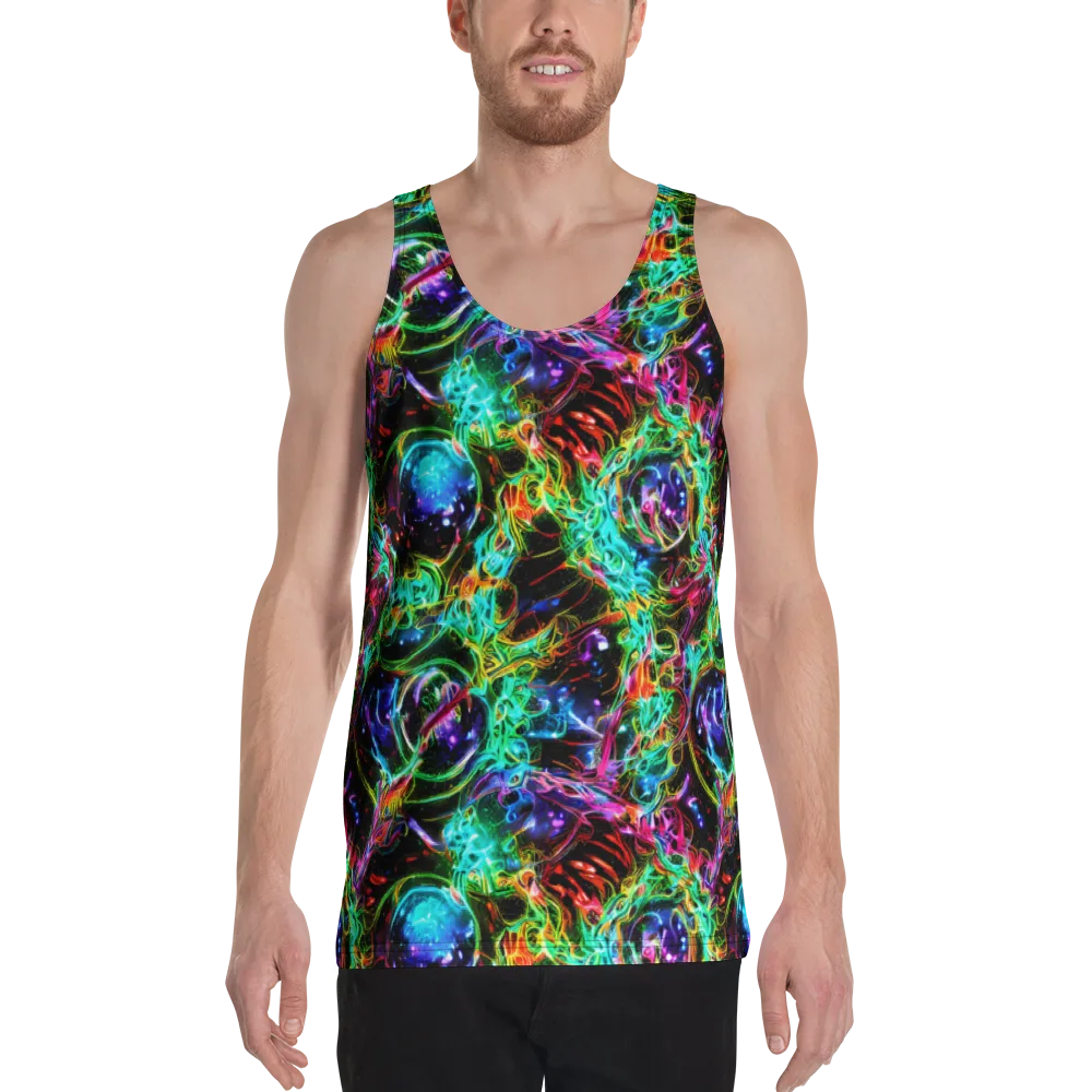Stellar Pulse on Men's Tank Top — Front