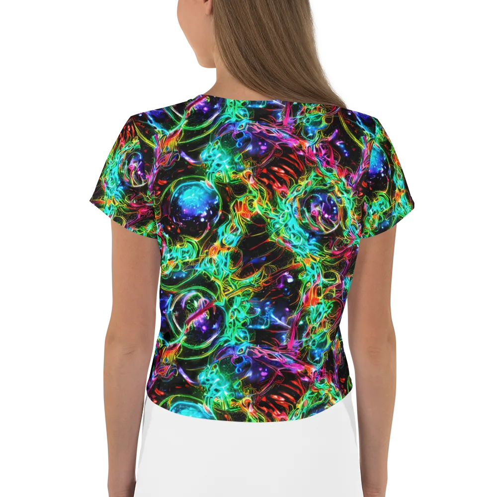 Stellar Pulse on Crop Tee — Back