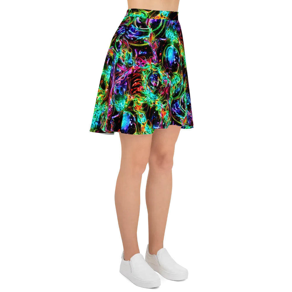Stellar Pulse on Skater Skirt — Right