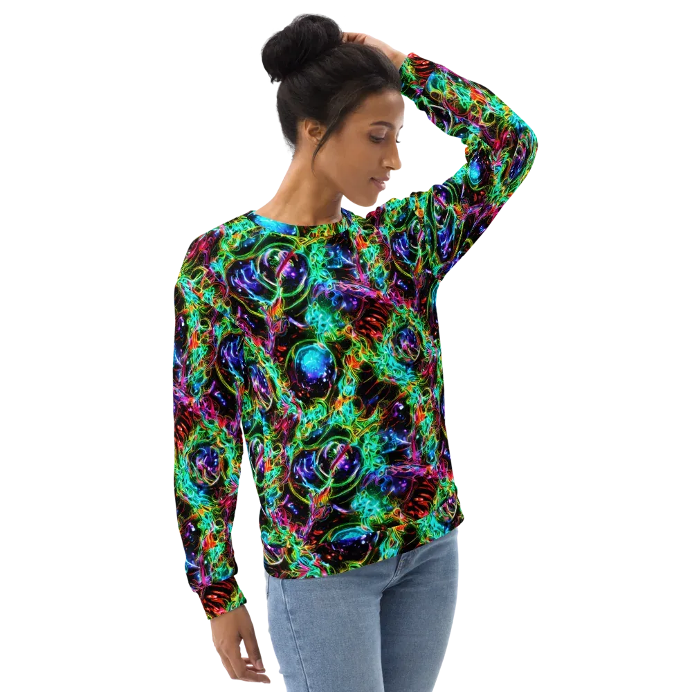 Stellar Pulse on Sweatshirt — Right Front