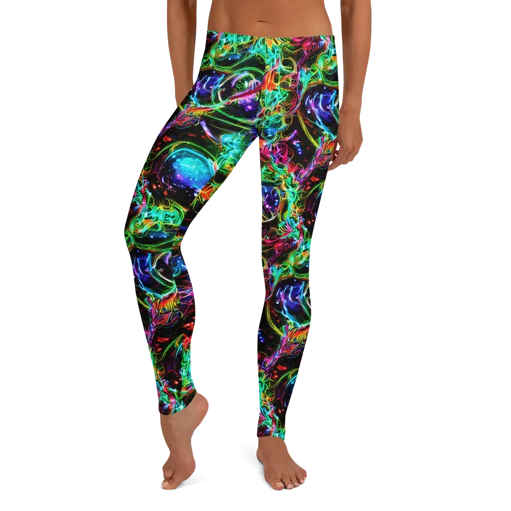 Stellar Pulse on Leggings — Front