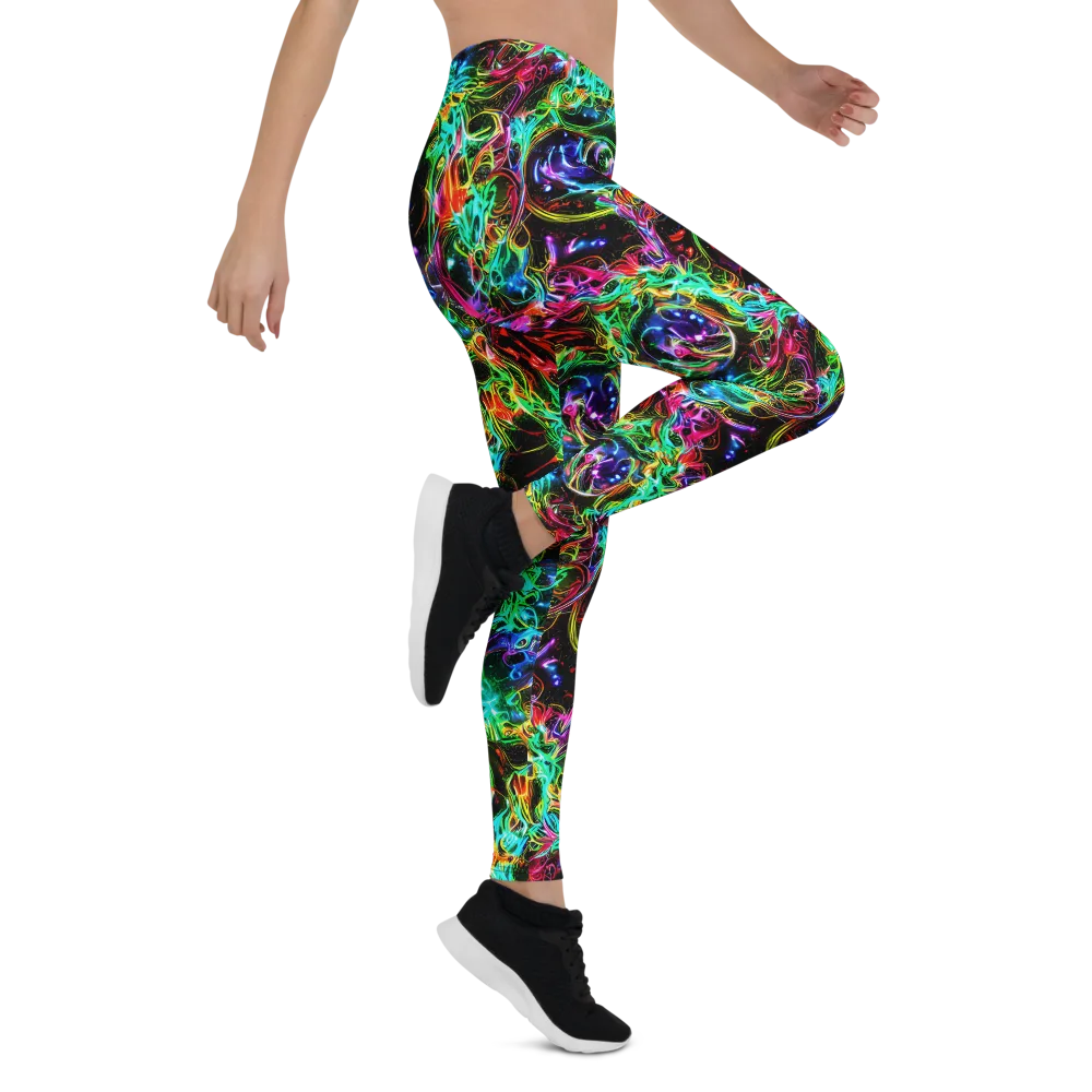 Stellar Pulse on Leggings — Right