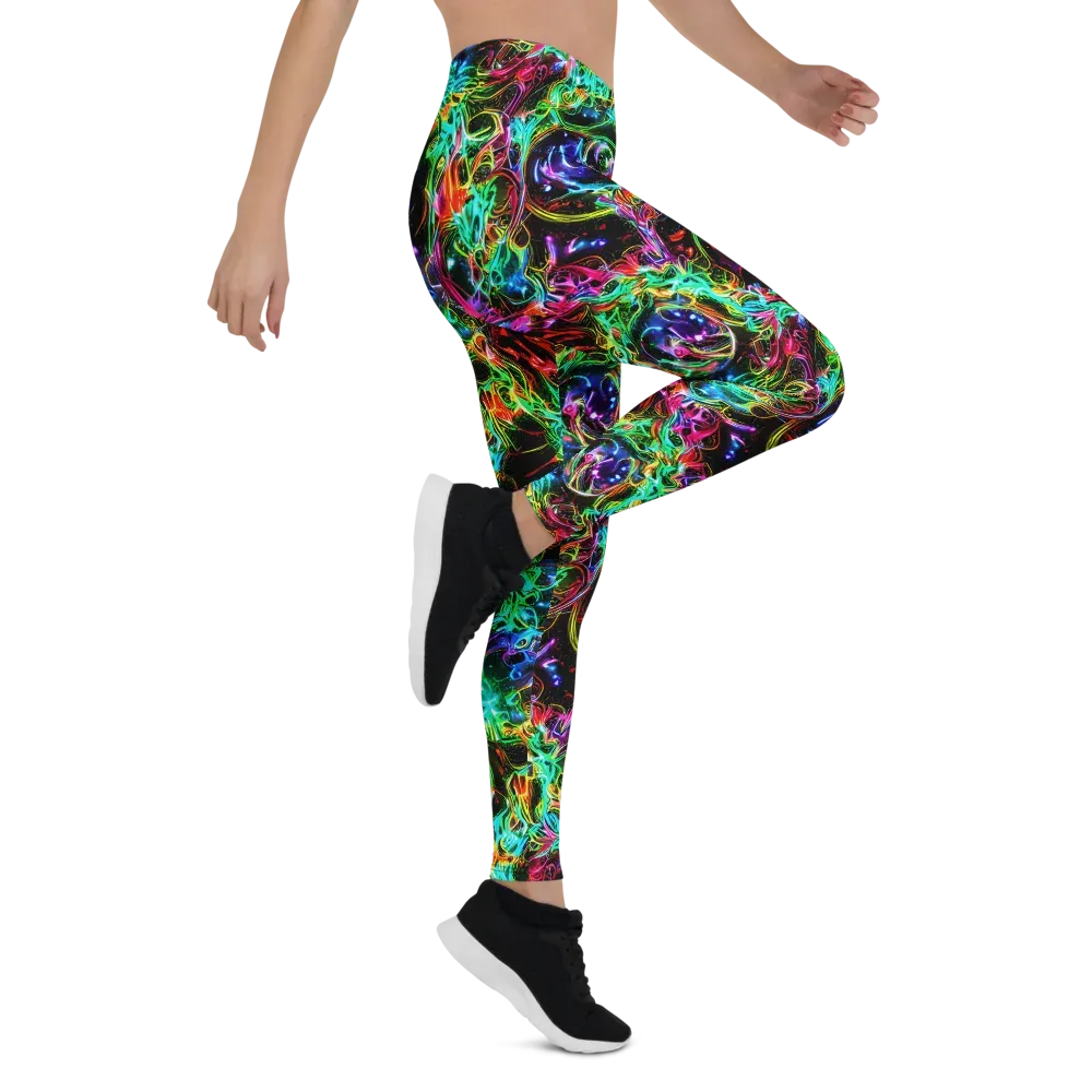 Stellar Pulse on Leggings — Right