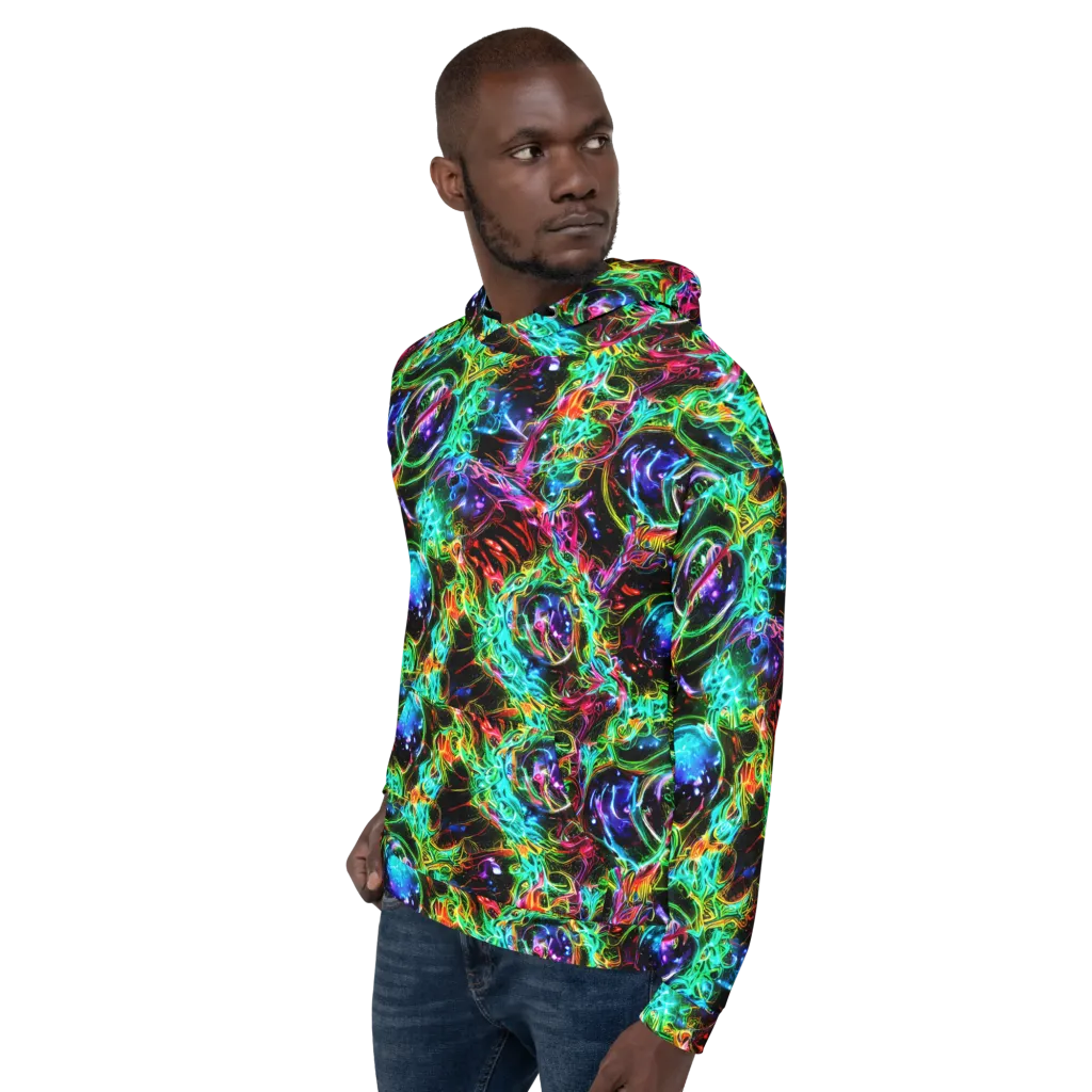 Stellar Pulse on Hoodie — Left