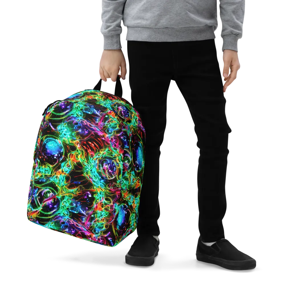 Stellar Pulse on Minimalist Backpack — Zoomed-in