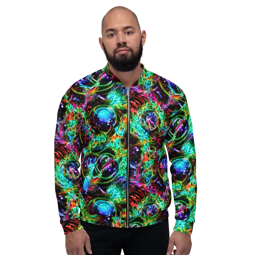Stellar Pulse on Bomber Jacket — Front