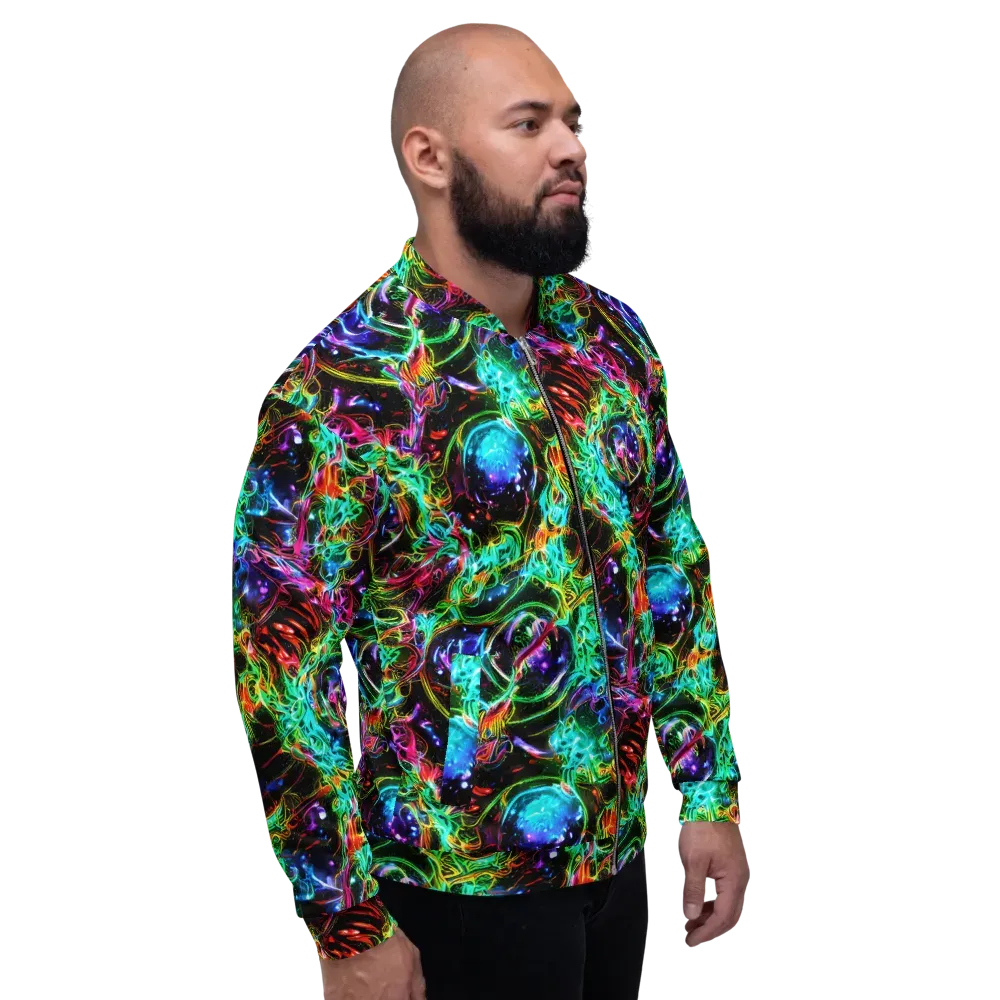 Stellar Pulse on Bomber Jacket — Right