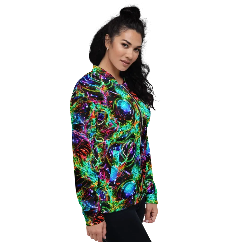 Stellar Pulse on Bomber Jacket — Right