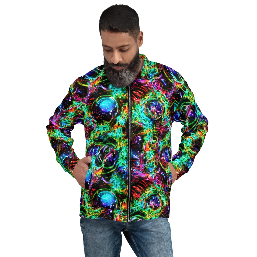 Stellar Pulse on Bomber Jacket — Front
