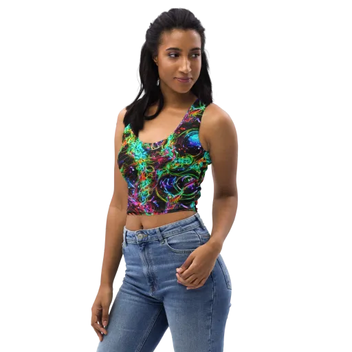 Stellar Pulse on a Crop Top