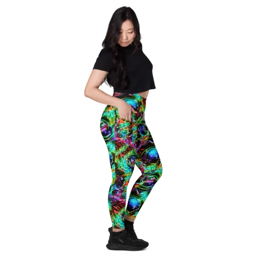 Stellar Pulse on a Leggings with Pockets