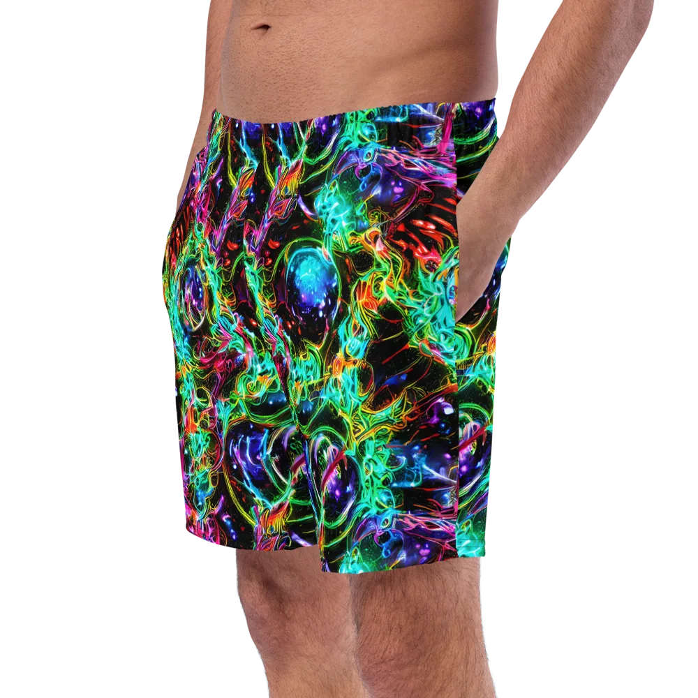 Stellar Pulse on Swim Trunks — Left Front