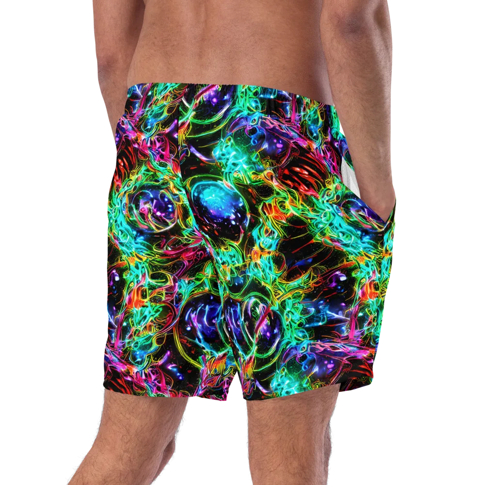 Stellar Pulse on Swim Trunks — Right Back