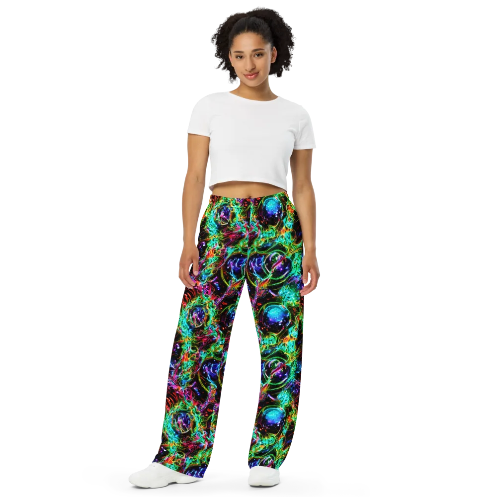 Stellar Pulse on Wide-Leg Pants — Front