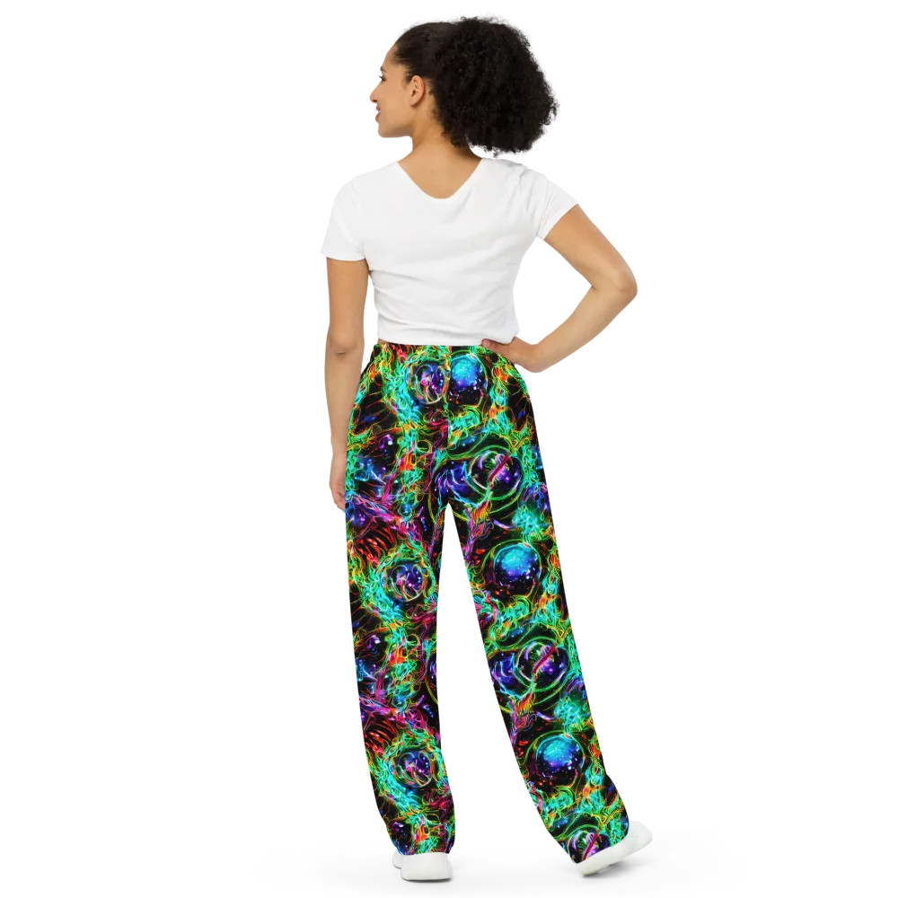 Stellar Pulse on Wide-Leg Pants — Back