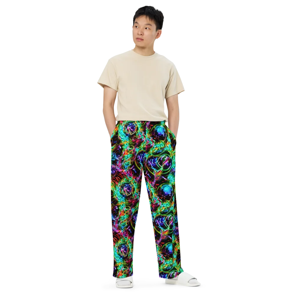 Stellar Pulse on Wide-Leg Pants — Front