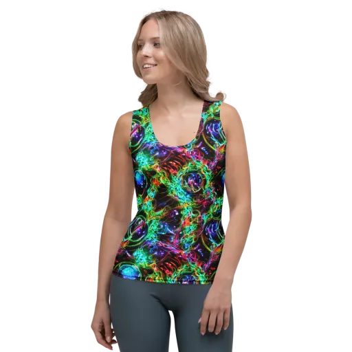 Stellar Pulse on a Women's Tank Top