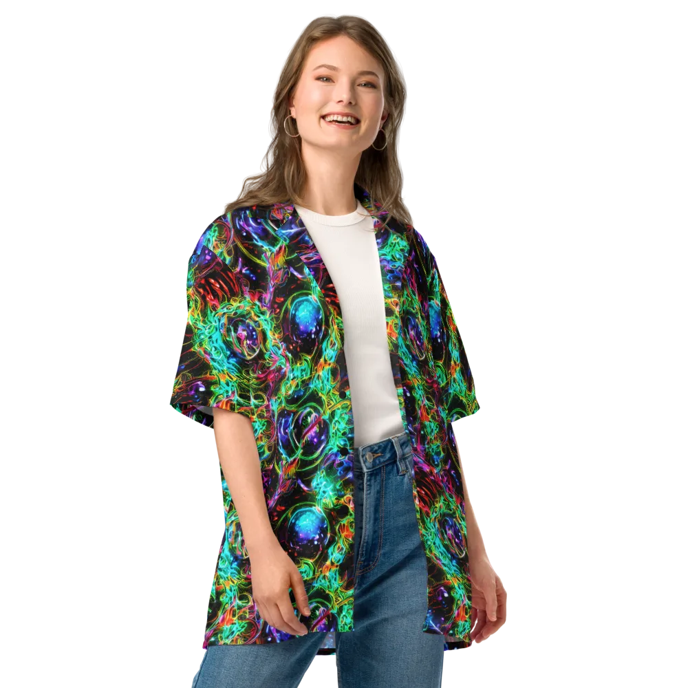 Stellar Pulse on Button Shirt — Front
