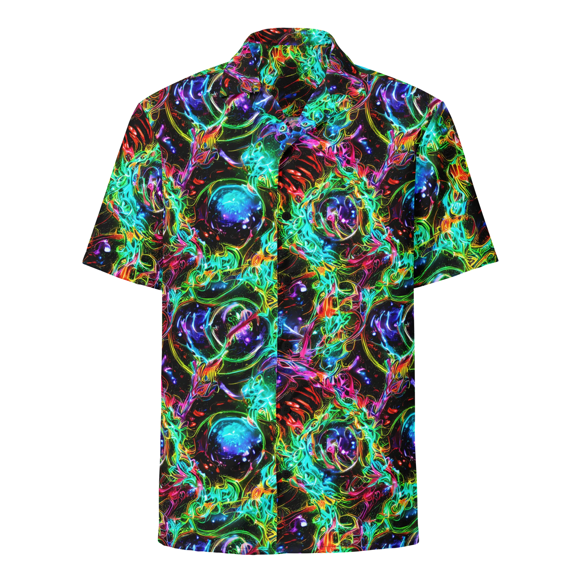 Stellar Pulse on Button Shirt — Front