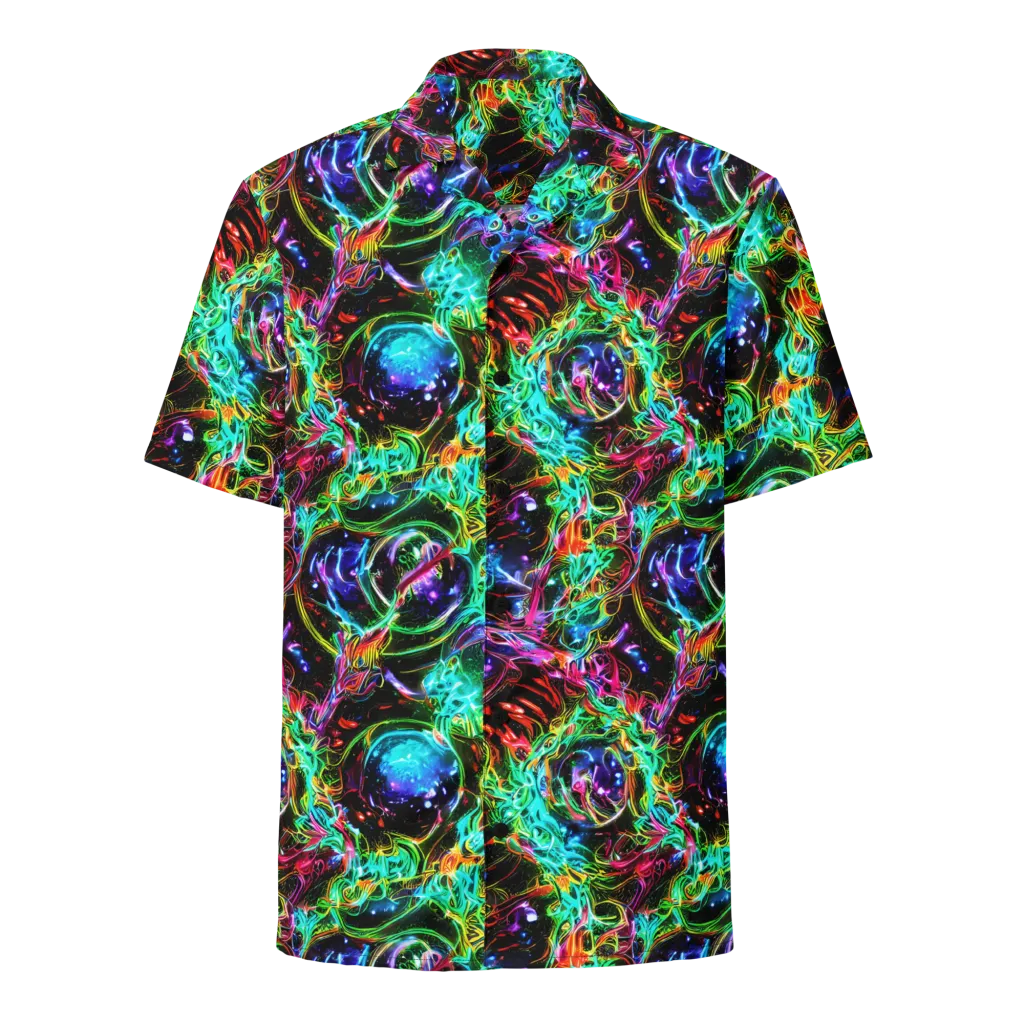 Stellar Pulse on Button Shirt — Front