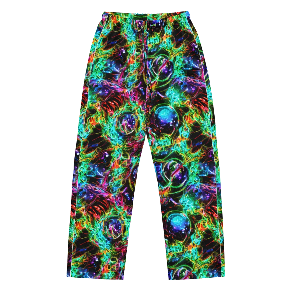 Stellar Pulse on Women's Pajama Pants — Front