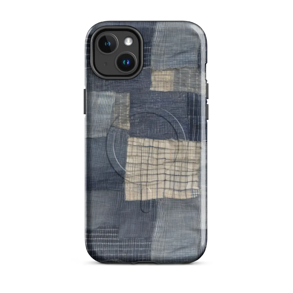 Blue Wabi-sabi on MagSafe Tough Case for iPhone® — Front