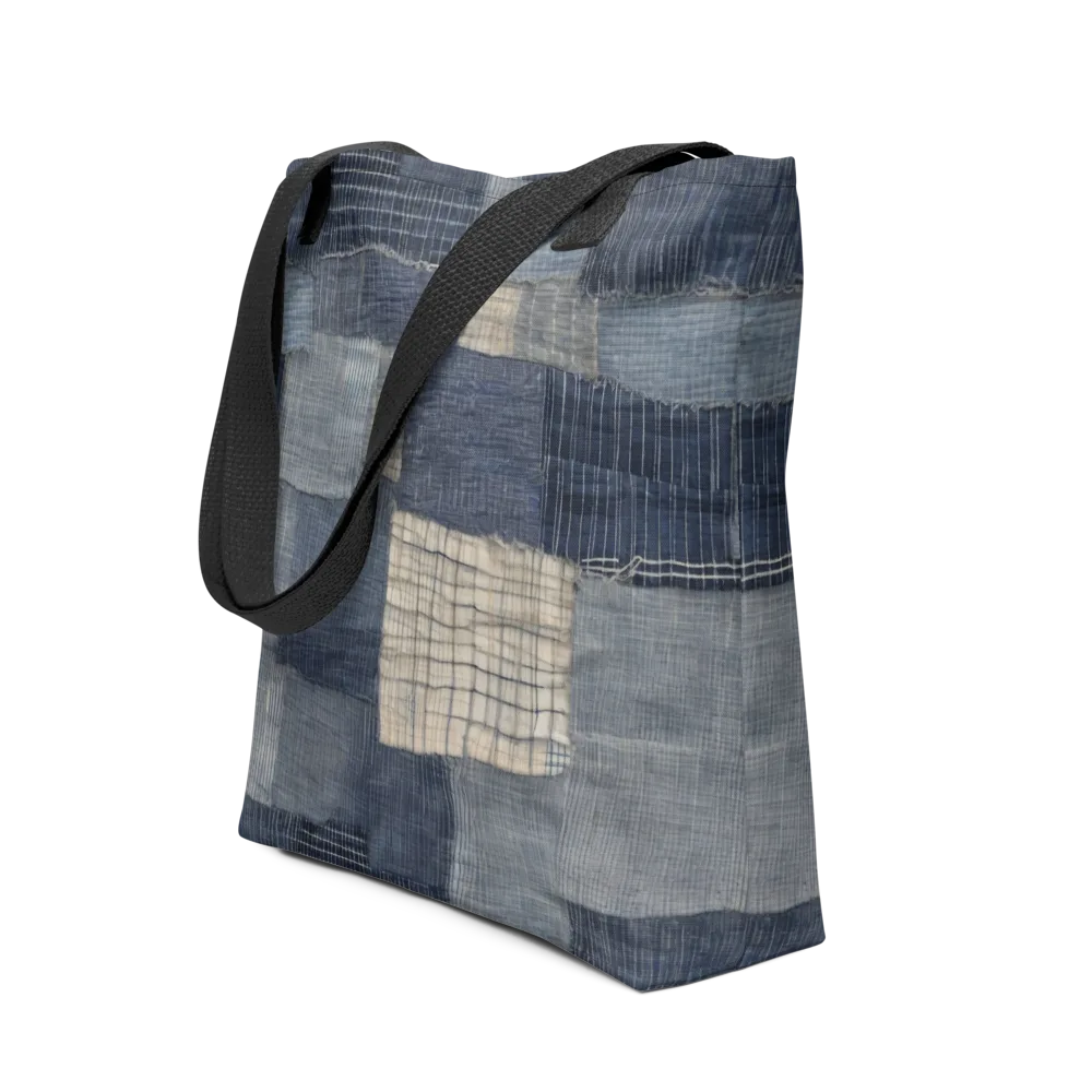 Blue Wabi-sabi on Tote Bag — Front