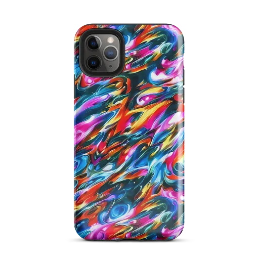 Firelight Frenzy on a Tough Case for iPhone®