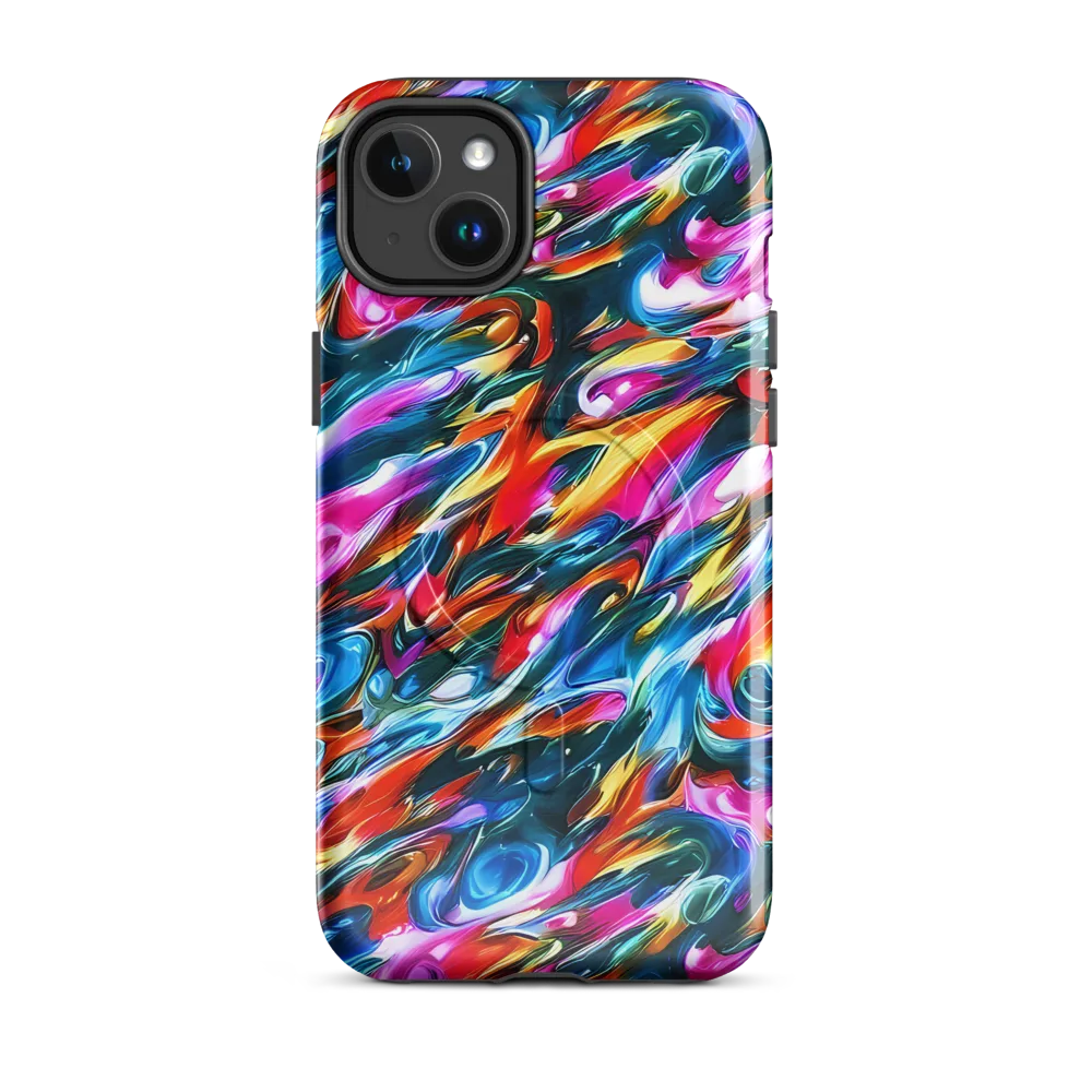 Firelight Frenzy on MagSafe Tough Case for iPhone® — Front