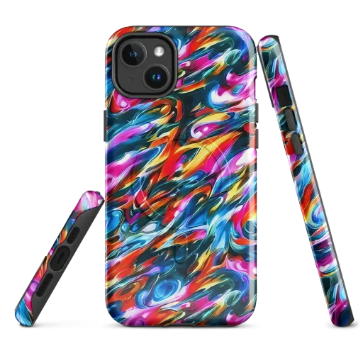 Firelight Frenzy on a MagSafe Tough Case for iPhone®