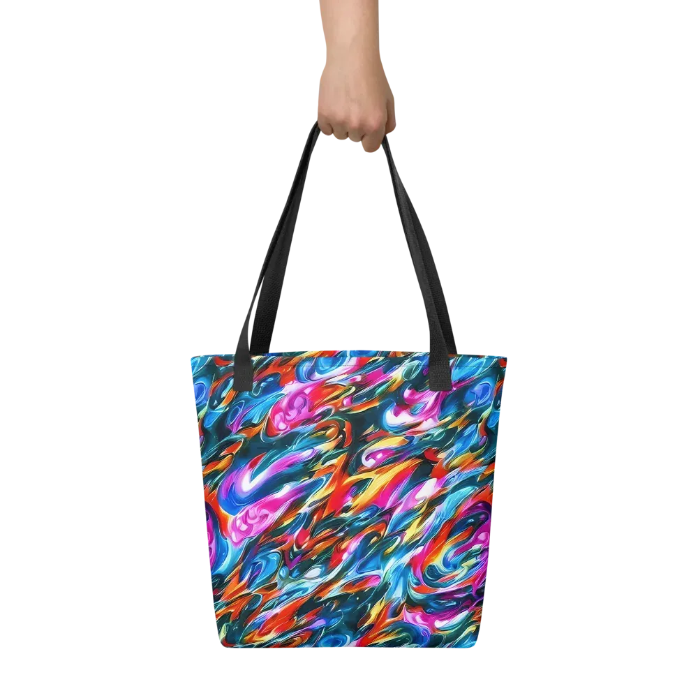 Firelight Frenzy on Tote Bag — Front