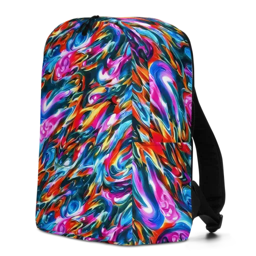 Firelight Frenzy on a Minimalist Backpack