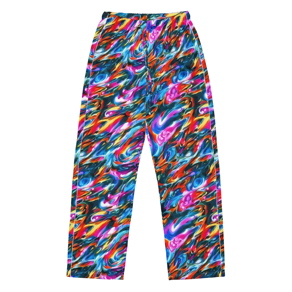 Firelight Frenzy on Women's Pajama Pants — Front