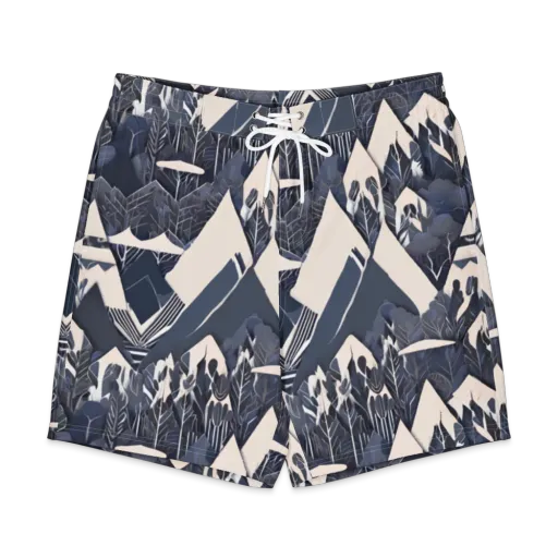 Nocturne Botanica on a Men's Board Shorts