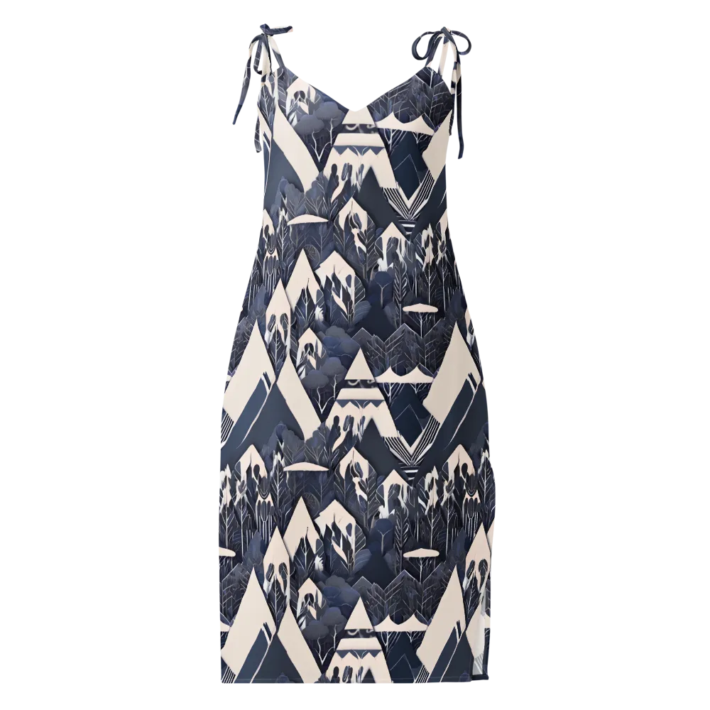 Nocturne Botanica on Slip Dress — Front