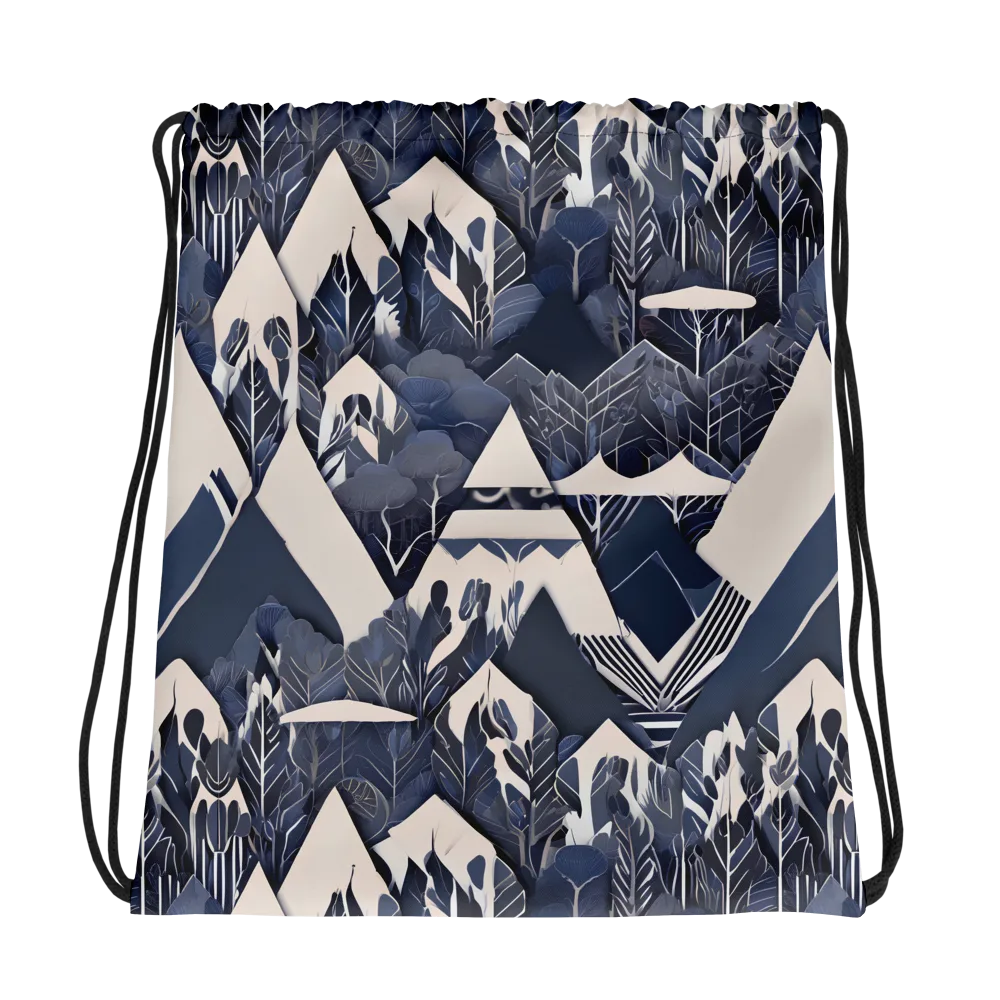 Nocturne Botanica on Drawstring Bag — Photo