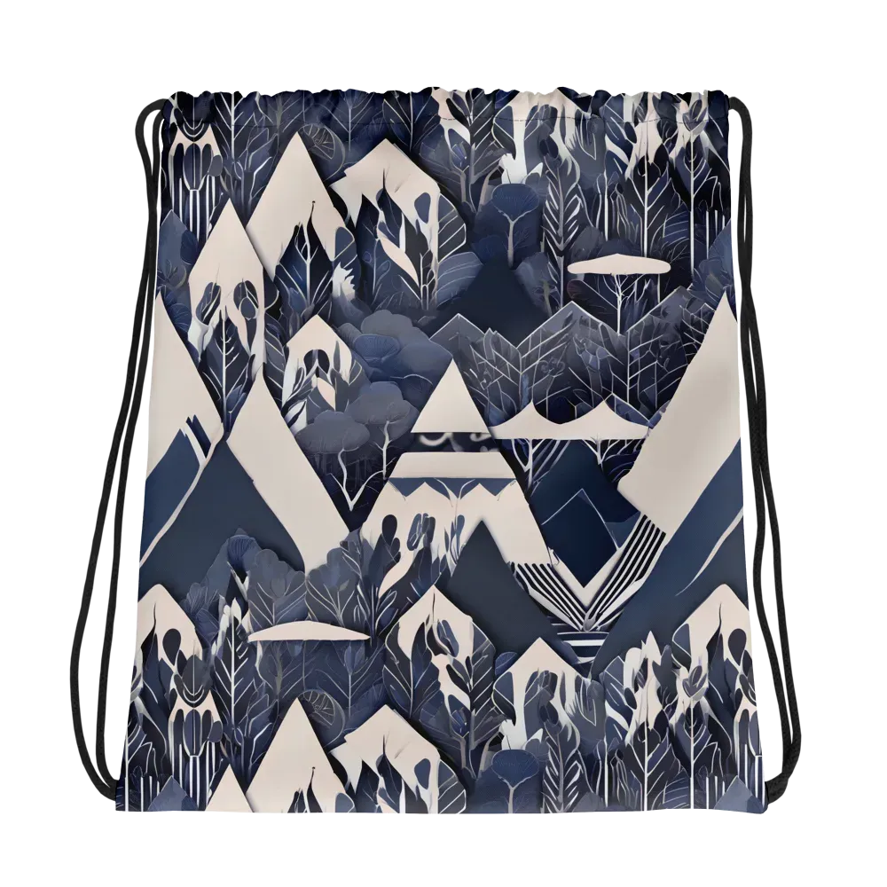 Nocturne Botanica on Drawstring Bag — Photo