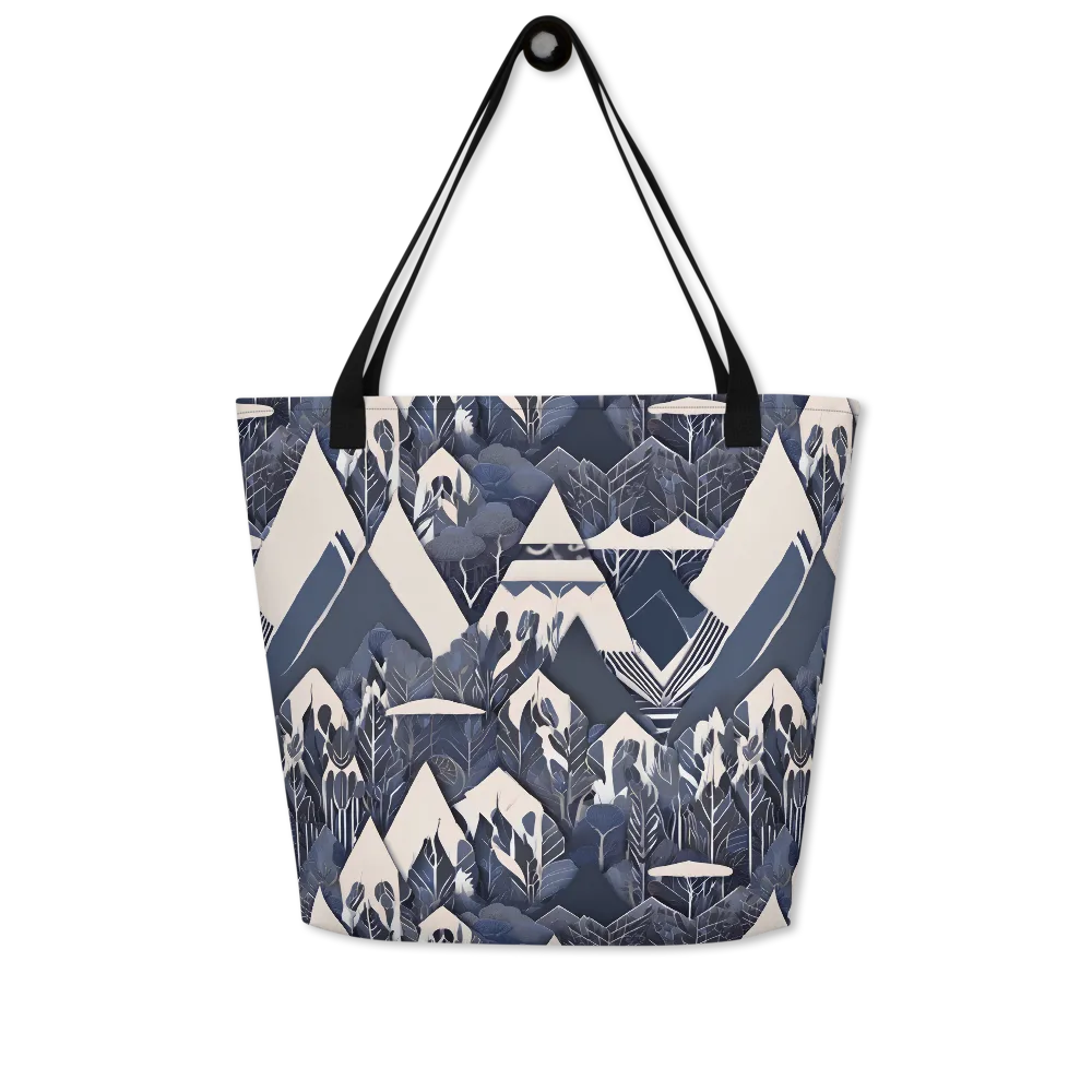 Nocturne Botanica on Large Tote Bag W/ Pocket — Front