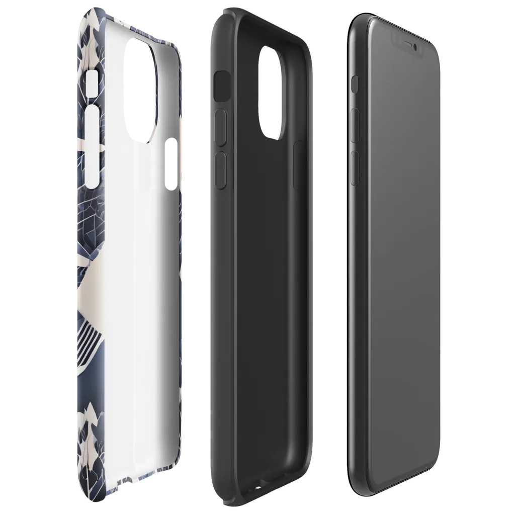 Nocturne Botanica on Tough Case for iPhone® — Right