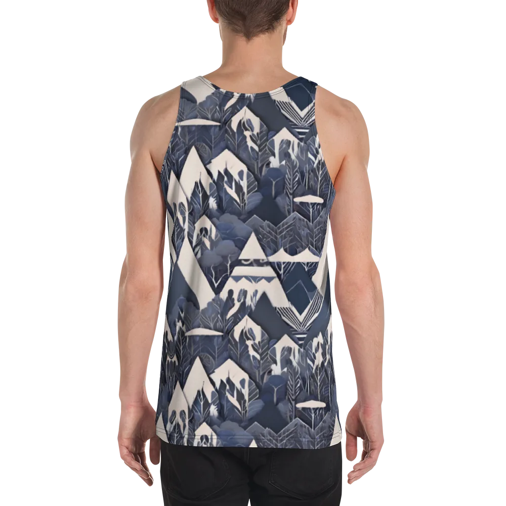 Nocturne Botanica on Men's Tank Top — Back