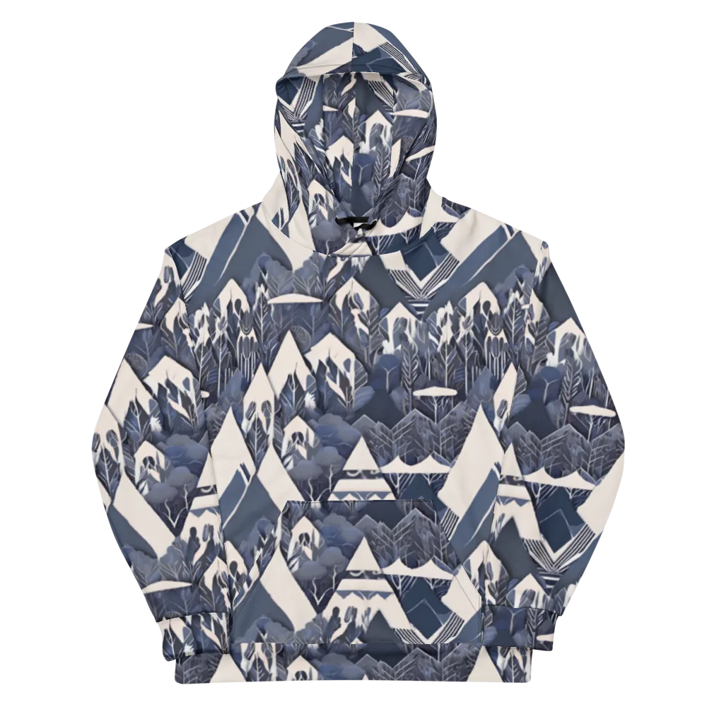 Nocturne Botanica on Cotton Hoodie — Front