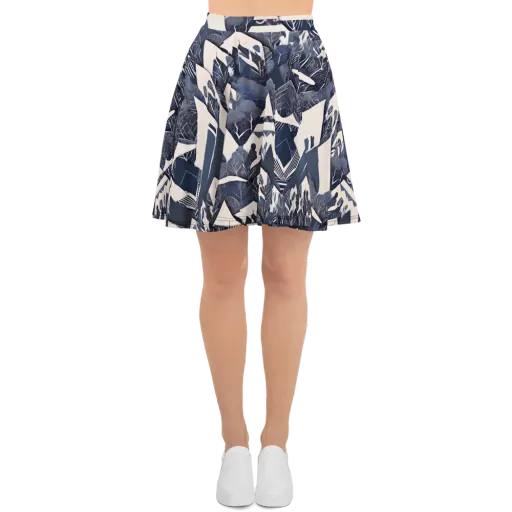 Nocturne Botanica on a Skater Skirt