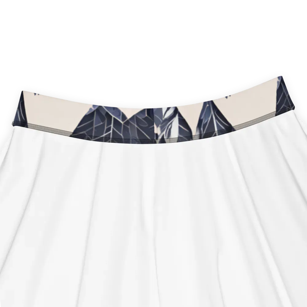 Nocturne Botanica on Skater Skirt — Product details