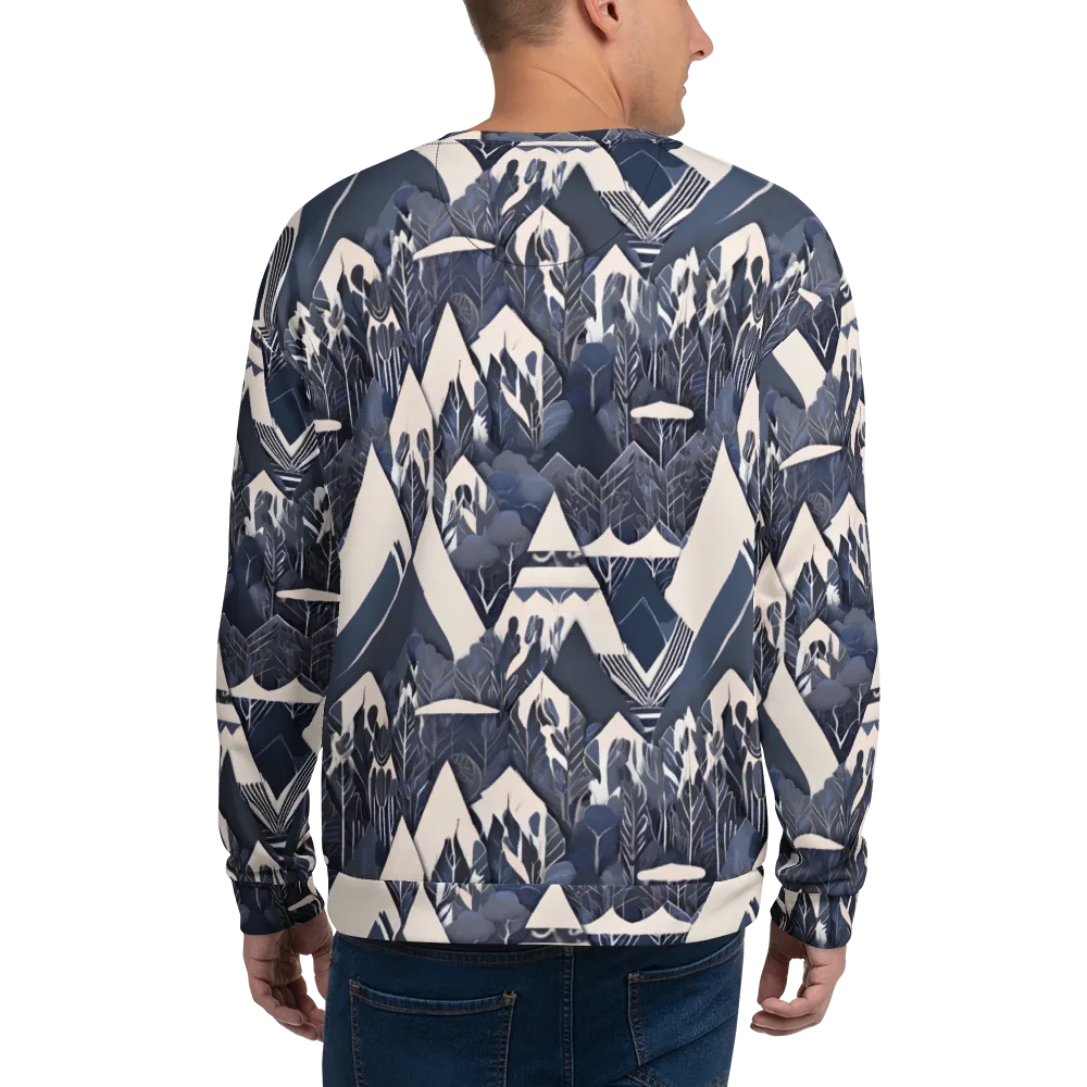 Nocturne Botanica on Sweatshirt — Back
