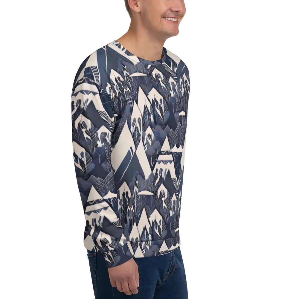 Nocturne Botanica on Sweatshirt — Right Front