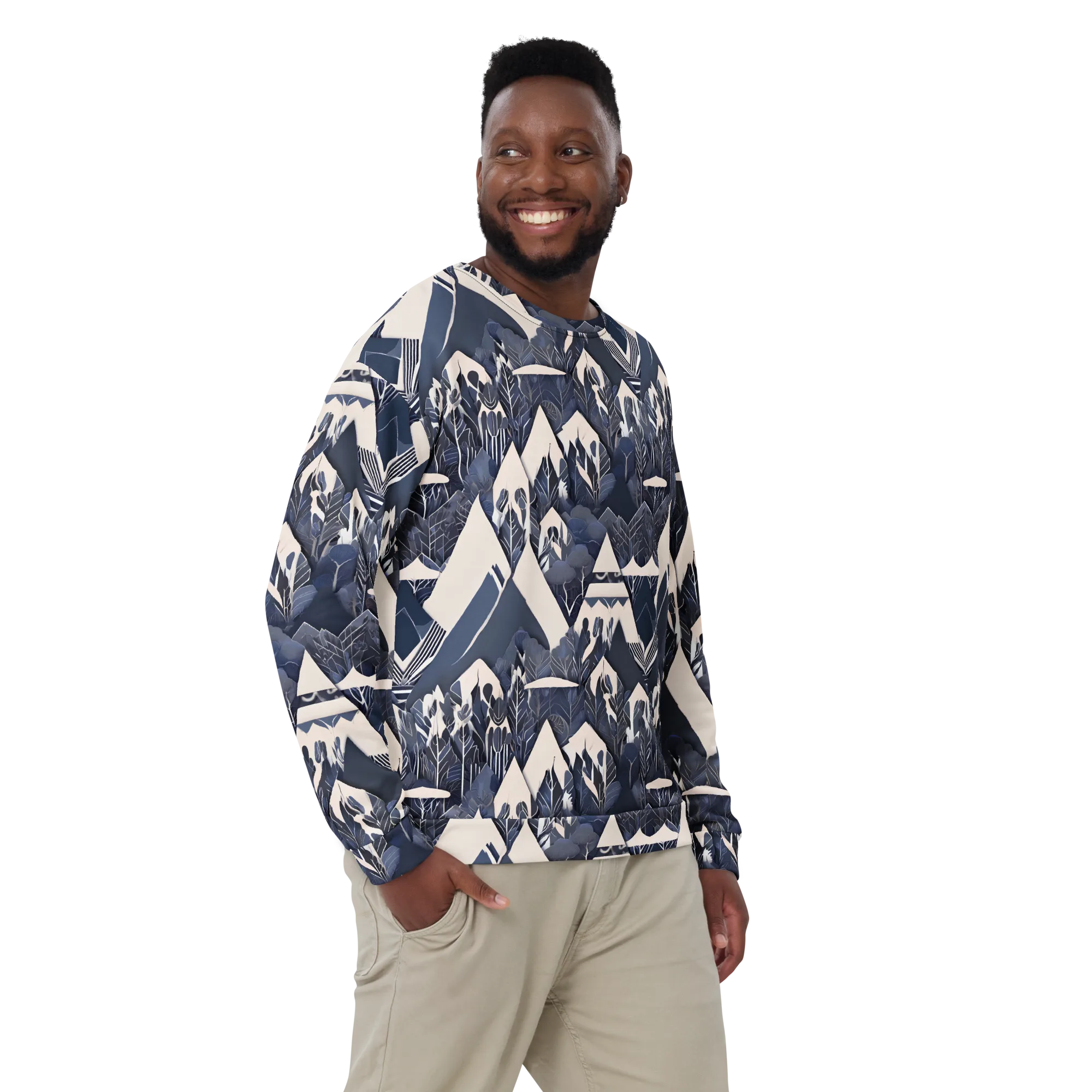 Nocturne Botanica on Sweatshirt — Front