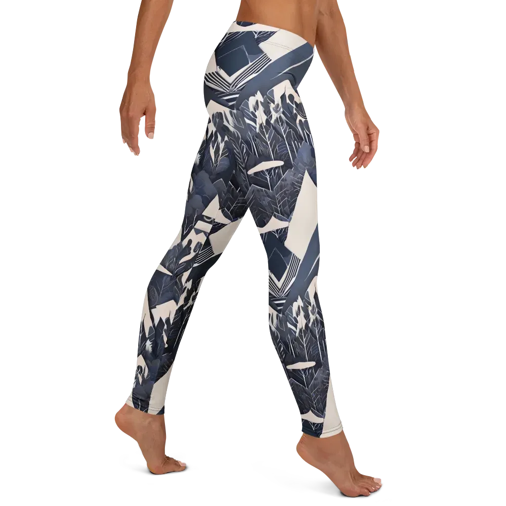 Nocturne Botanica on Leggings — Right