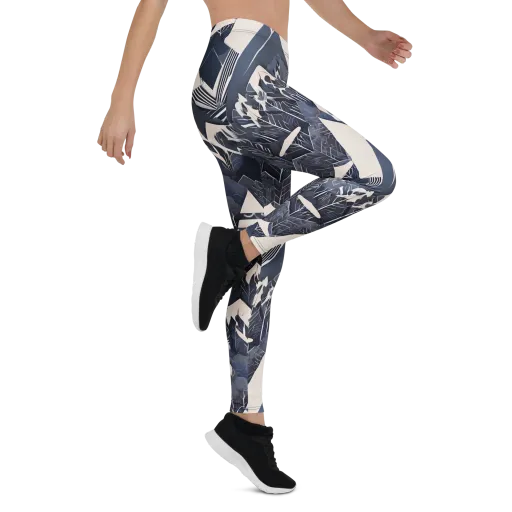 Nocturne Botanica on a Leggings