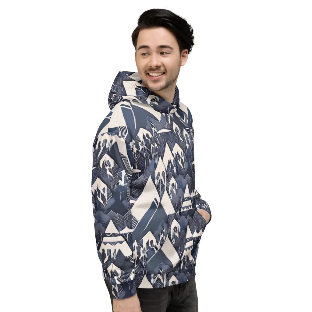Nocturne Botanica on Hoodie — Right