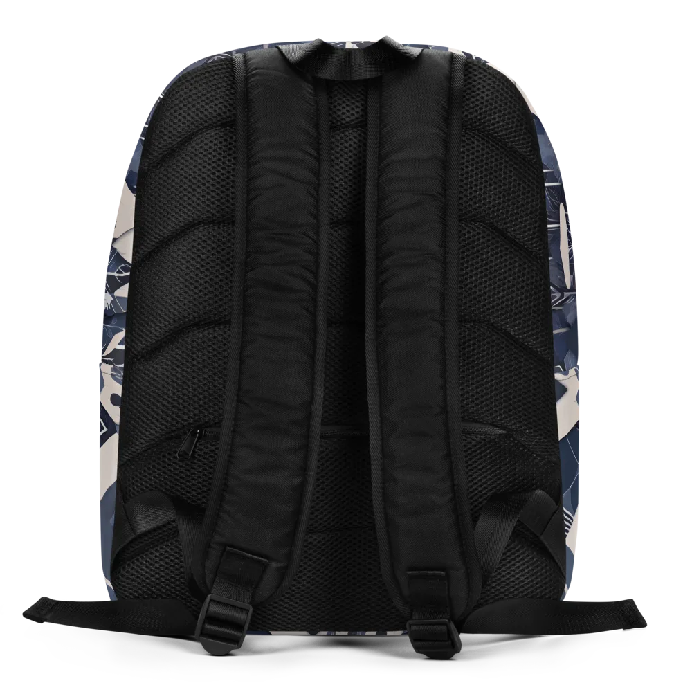 Nocturne Botanica on Minimalist Backpack — Back